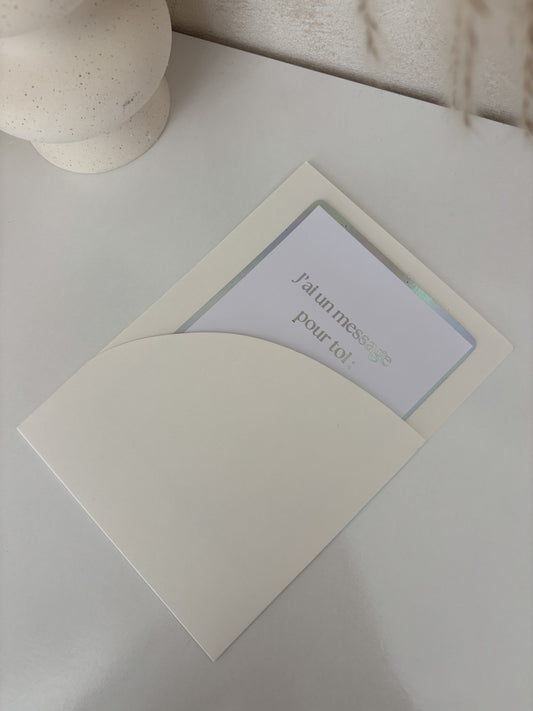 Signature « J'ai un message pour toi »